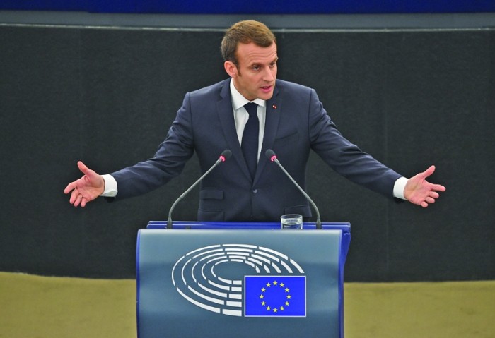 Macron, „Mr. UE”