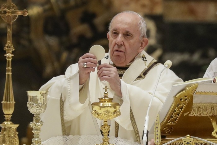 Papa Francisc, rugăciune pentru Chrislam în Ur, orașul părintelui Avraam!