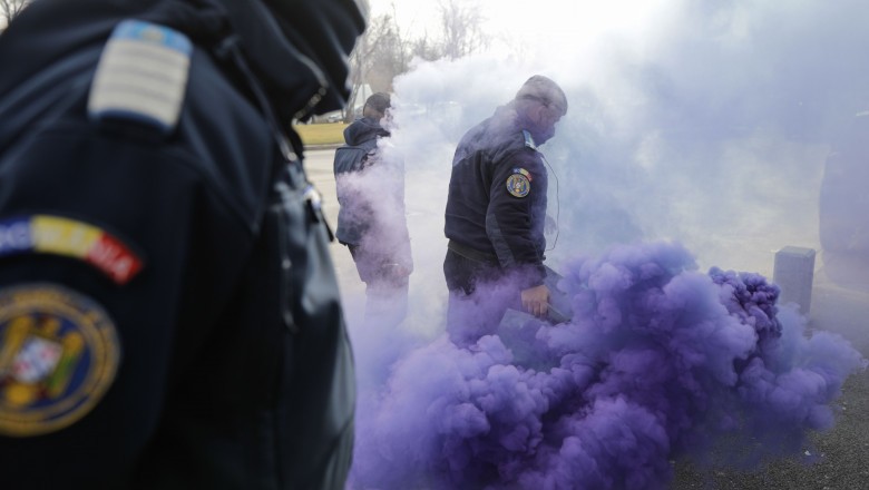 protest Cotroceni