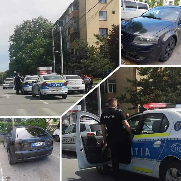 Țipete în plină stradă, femeie salvată pe geamul unei mașini. Cine i-a sărit în ajutor!