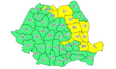 cod galben 29 iunie - Ziarul National