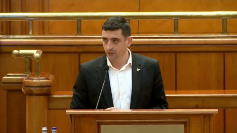 George Simion, nemilos cu Florin Cîțu, la moțiune: Este un fricos. L-a luat Orban de pe stradă, l-a făcut ministru, l-a făcut prim-ministru – VIDEO