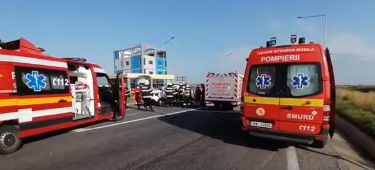 Accident cumplit în Sibiu: patru oameni și-au pierdut viața. Imagini de la fața locului (VIDEO)