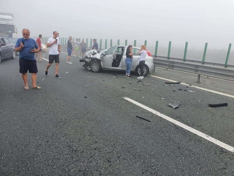 UPDATE Carambol pe Autostrada A2: peste 40 de mașini implicate. A fost activat planul roșu de intervenție – GALERIE FOTO