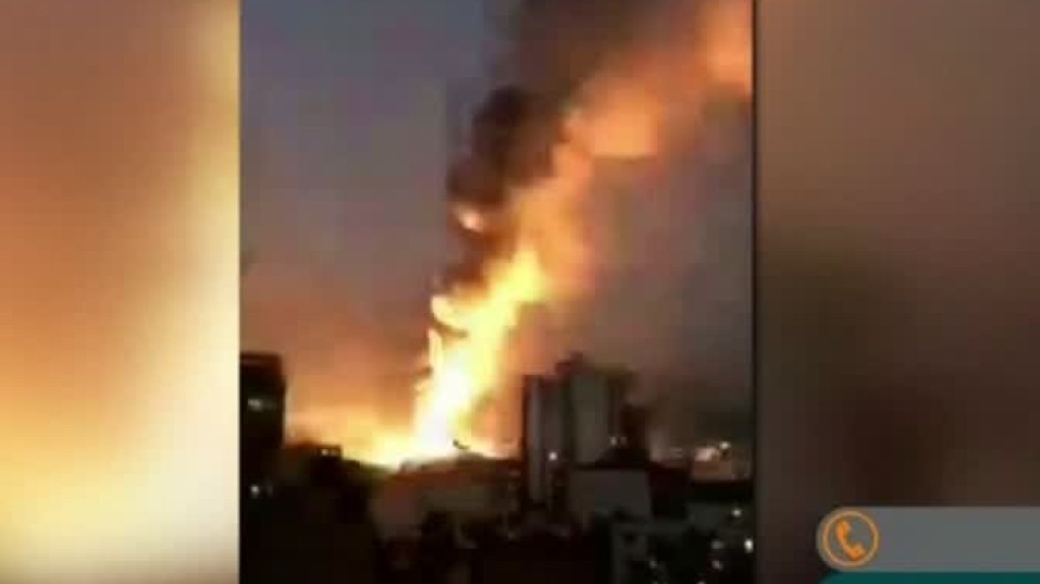 explozia din Teheran