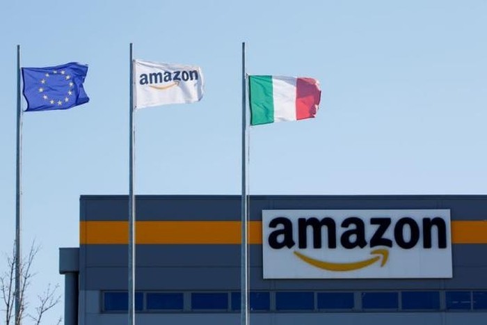 Mega-amendă pentru Amazon în Italia