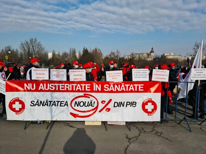 protest sanitas - Ziarul National