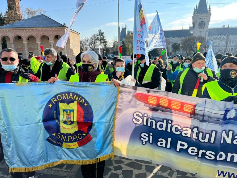 Sindicaliștii din poliție și penitenciare amenință cu noi proteste. „Promisiunile guvernanților nu plătesc facturile și nu scad prețurile”