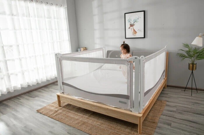 Montarea unei bariere de protectie pentru pat – beneficii fizice pentru bebe si psihologice pentru parinti