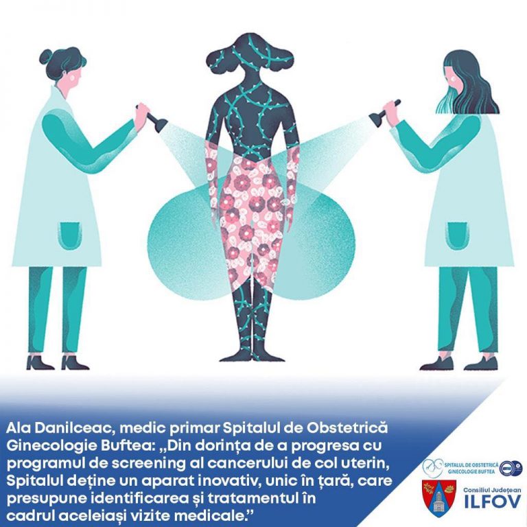 Continuă campania de depistare precoce a cancerului de col uterin pentru femeile din Ilfov