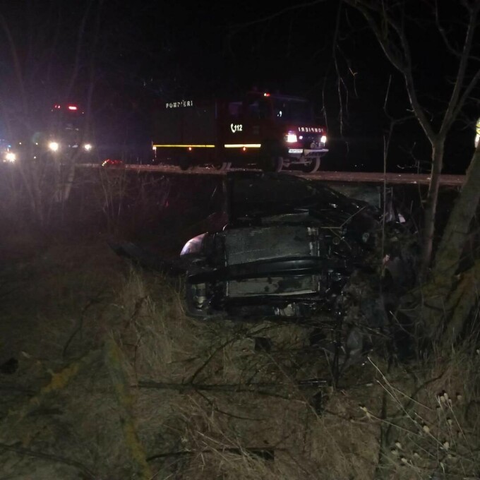 Accident grav: un mort și cinci răniți, în Satu Mare. Una dintre mașini, înmatriculată în Ucraina – VIDEO