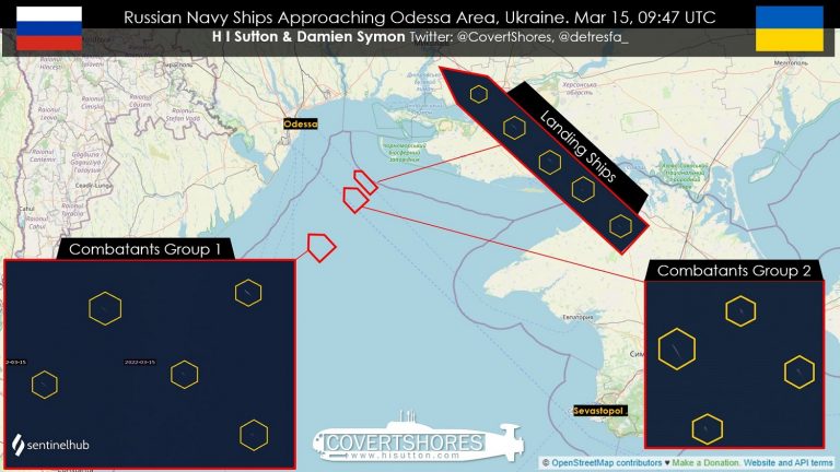 Rusia pregătește desantul naval în Odesa / Putin mută războiul aproape de România