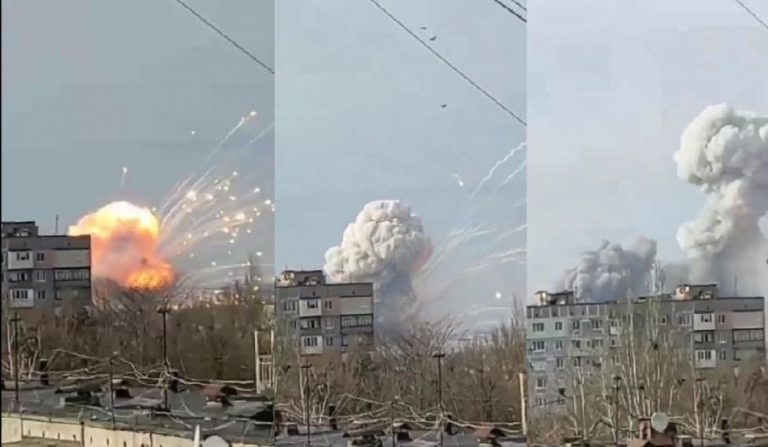 RĂZBOI ÎN UCRAINA. Orașul Liov, lovit cu rachete de croazieră / Anunțul Moscovei (VIDEO)