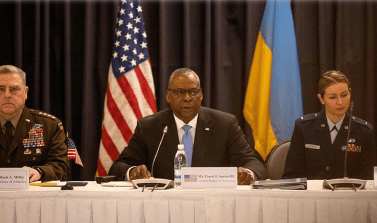 RĂZBOI ÎN UCRAINA. SUA convoacă 40 de țări pentru apărarea Ucrainei/ Reuniune strategică în Germania