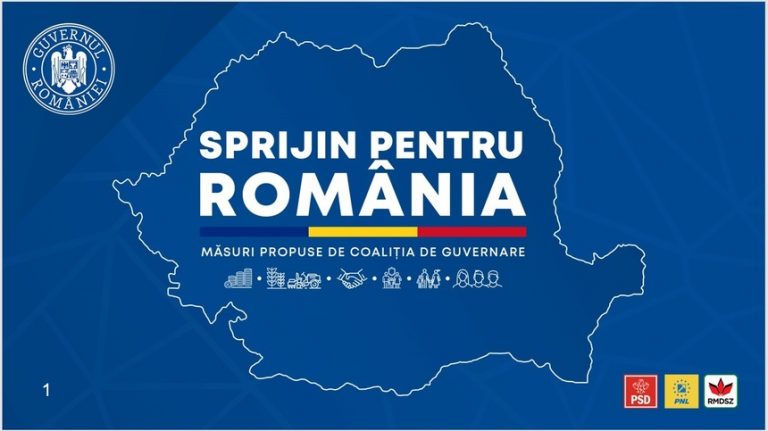 Coaliția de guvernare a stabilit: 17,3 miliarde de lei „Sprijin pentru România”. Vezi AICI lista măsurilor