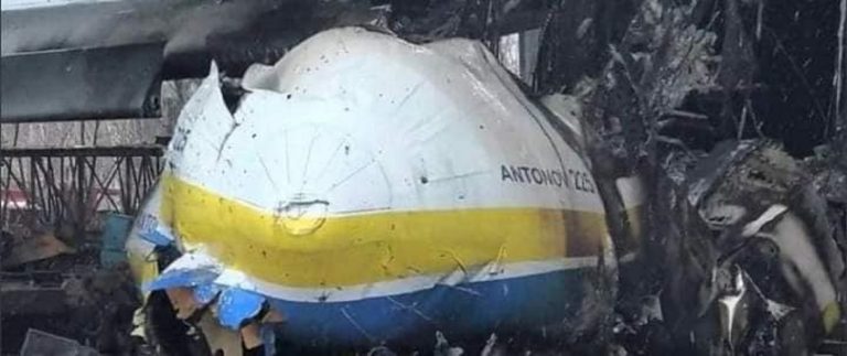 RĂZBOI ÎN UCRAINA. Kievul vrea să recupereze cel mai mare avion din lume