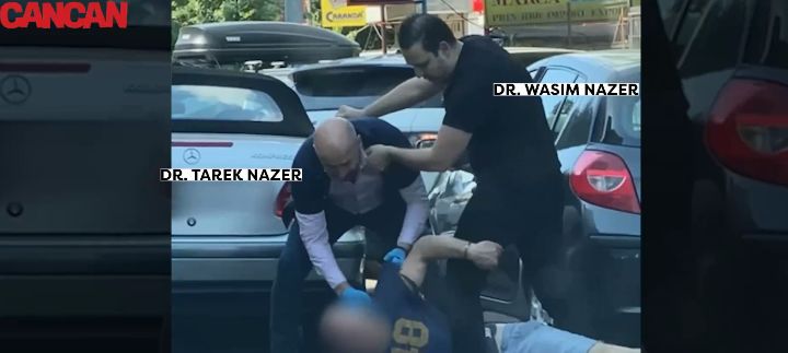 Imagini ȘOCANTE! Bărbat bătut în plină stradă, în Capitală! Doi medici, implicați în SCANDAL! – VIDEO