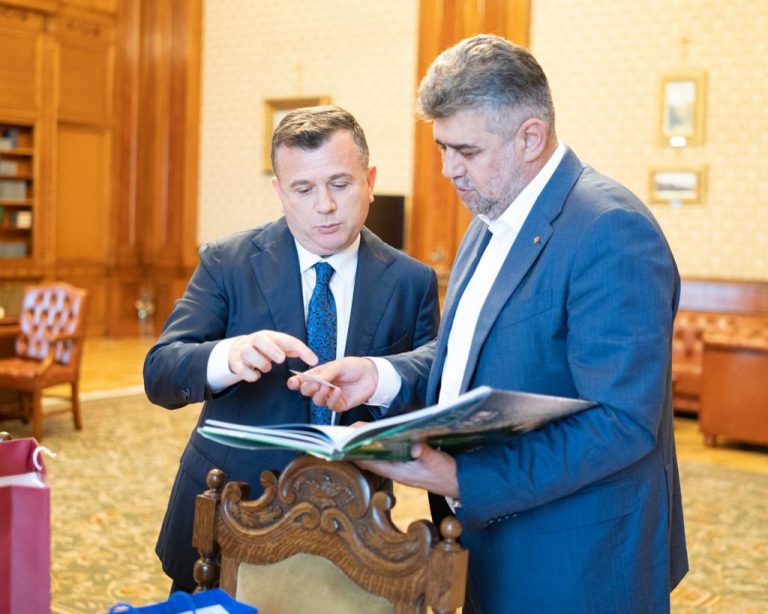 Discuții importante la București! Taulant Balla, liderul Grupului Parlamentar al Partidului Socialist din Albania, întrevedere cu Ciolacu și alți oficiali români