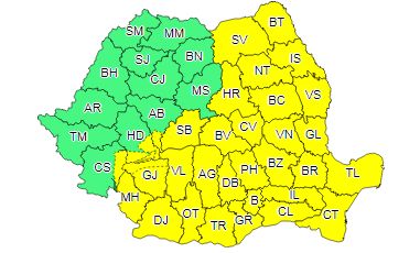 cod galben 21 iunie - Ziarul National