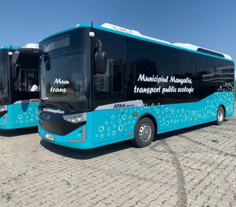 Transport public ecologic, gratuit pentru turiști și localnici, în Mangalia și stațiuni