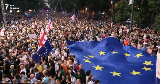 Georgia ia drumul Ucrainei. Euromaidan la Tbilisi!/Trimite Moscova, din nou, armata, la fel ca în 2008? – VIDEO