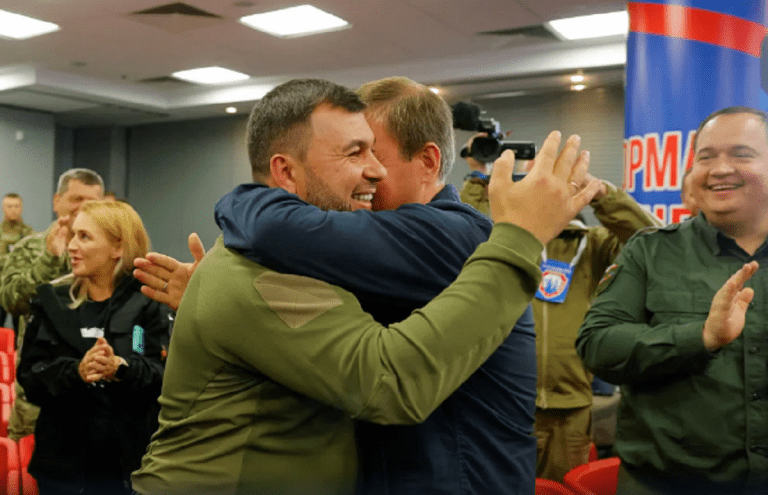 Teritoriile ucrainene ocupate au votat anexarea la Rusia. „Ne reunim cu patria”/ Medvedev: „Bine ați venit acasă”