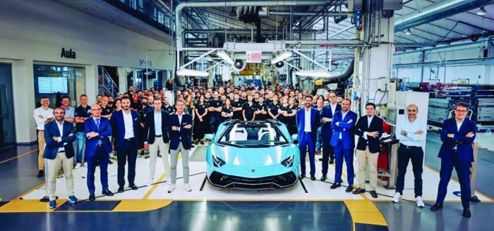 Sfârșitul unei ere: ultimul Lamborghini Aventador