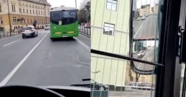 Şoferul de autobuz TikToker, din Braşov, deranjat că trebuie să conducă: „Să aveţi grijă cum vă băgaţi, că eu stau pe Tik Tok, treaba voastră”