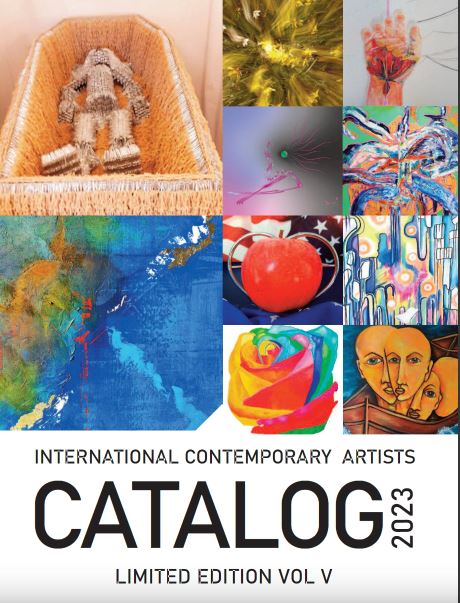 Prezențe românești în Catalogul Artiștilor Internaționali Contemporani 2023. Colega noastră, Simona Toader, prezentă cu trei lucrări