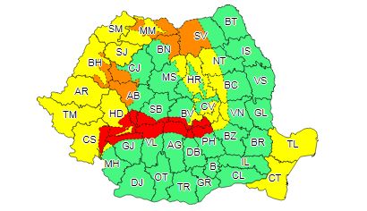 avertiz meteo - Ziarul National