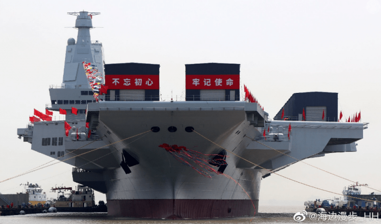 China, în liga super-portavioanelor. Fujian, cea mai mare navă de război a Beijingului, începe testele pe mare – VIDEO