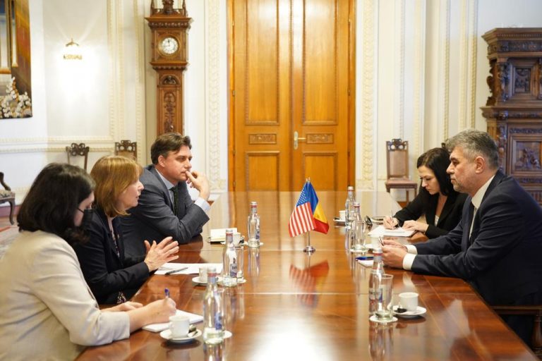 Ciolacu a discutat cu ambasadoarea SUA: Parteneriatul strategic, esențial pentru a asigura stabilitatea și securitatea regiunii noastre