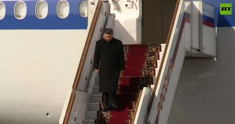 UPDATE: Președintele chinez, Xi Jinping, a aterizat la Moscova – VIDEO