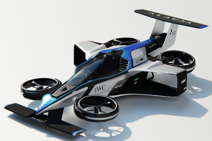 Mașinile zburătoare și un plan  nebunesc:  Formula 1 pe cer
