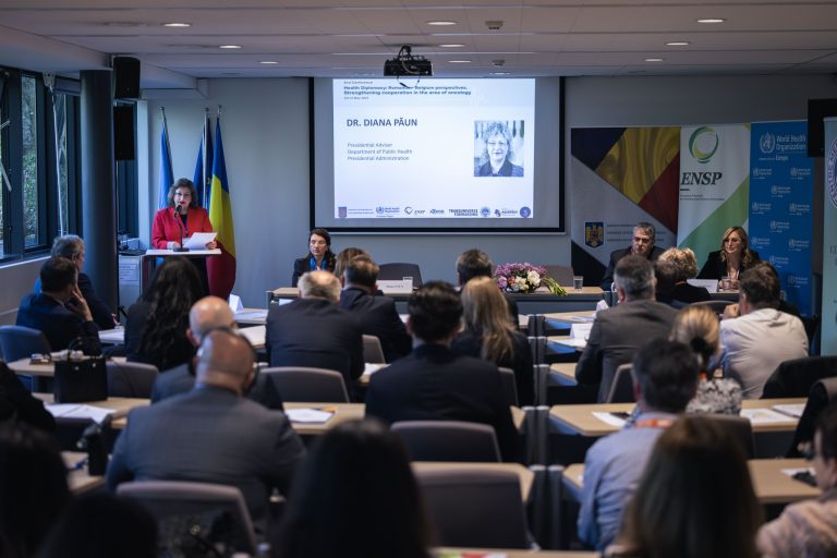 Simpozion pentru cooperarea în domeniul oncologiei, organizat de Ambasada României, la Bruxelles. Prețuire pentru medicii români: „Sunt considerați adevărați ambasadori”