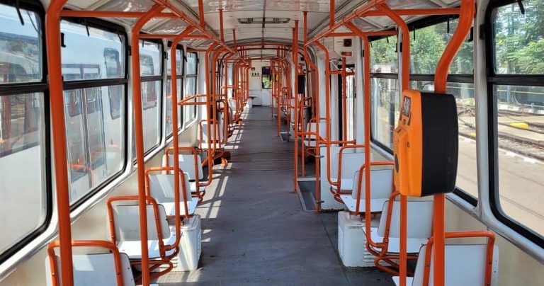 Două tramvaie s-au tamponat în Capitală