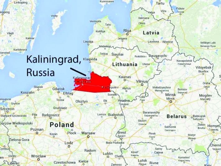 Kaliningrad, piatra din pantoful NATO