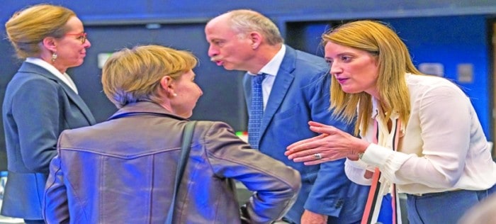 Meeting of the European Parliament's Bureau - Ziarul National