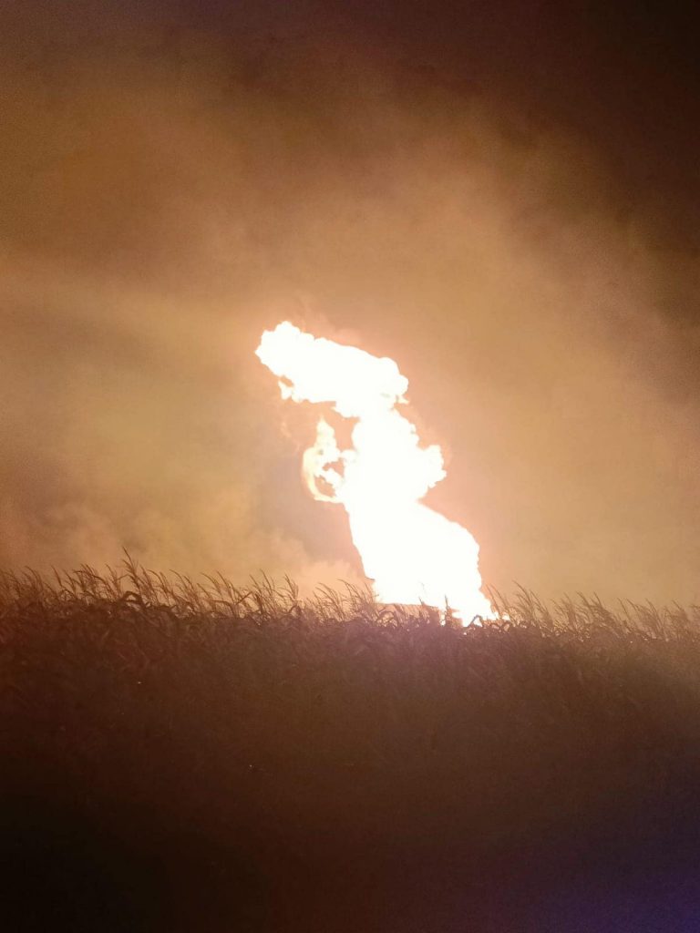 UPDATE: Explozie urmată de incendiu pe șantierul Autostrăzii Moldovei: Patru morți/VIDEO cu momentul deflagrației/Cauza anunțată de ISU
