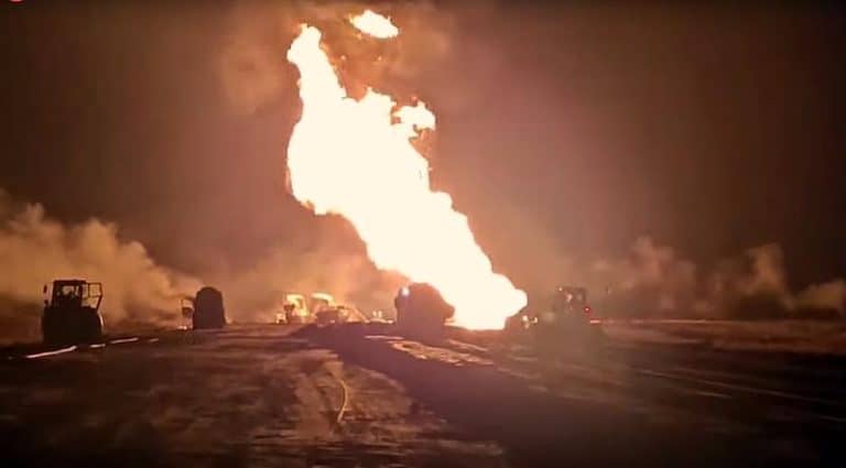 Explozia de pe Autostrada Moldovei: Ministerul Transporturilor confirmă că UMB nu trebuia să lucreze la autostradă fără relocarea gazoductului