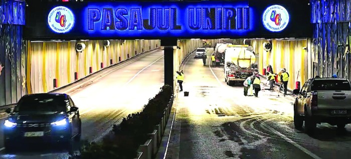 Pasajele Unirii și Sudului au trecut printr-o nouă etapă de igienizare