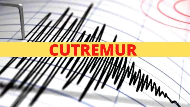 Cutremur mare, vineri după-amiază! Magnitudinea a fost de 6,8 grade pe scara Richter. Unde s-a resimţit