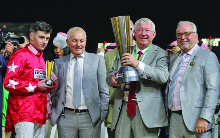 A cucerit fotbalul, iar acum este campion la curse de cai. Un million de lire a încasat Ferguson