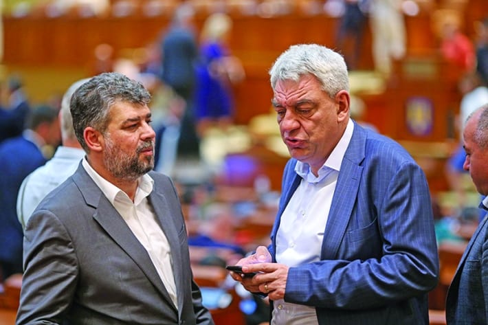 Marcel Ciolacu si Mihai Tudose - Ziarul National