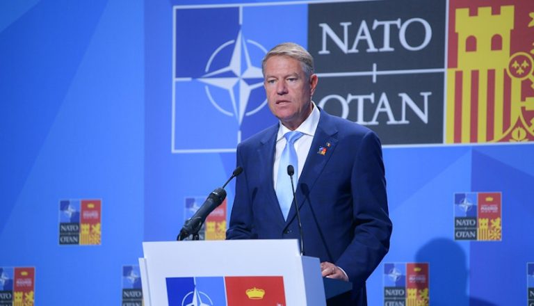 Klaus Iohannis: Am decis să intru în competiție pentru funcția de secretar general al NATO