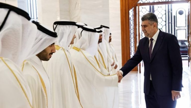 Marcel Ciolacu, în Qatar: România susține eforturile de pace în Orientul Mijlociu