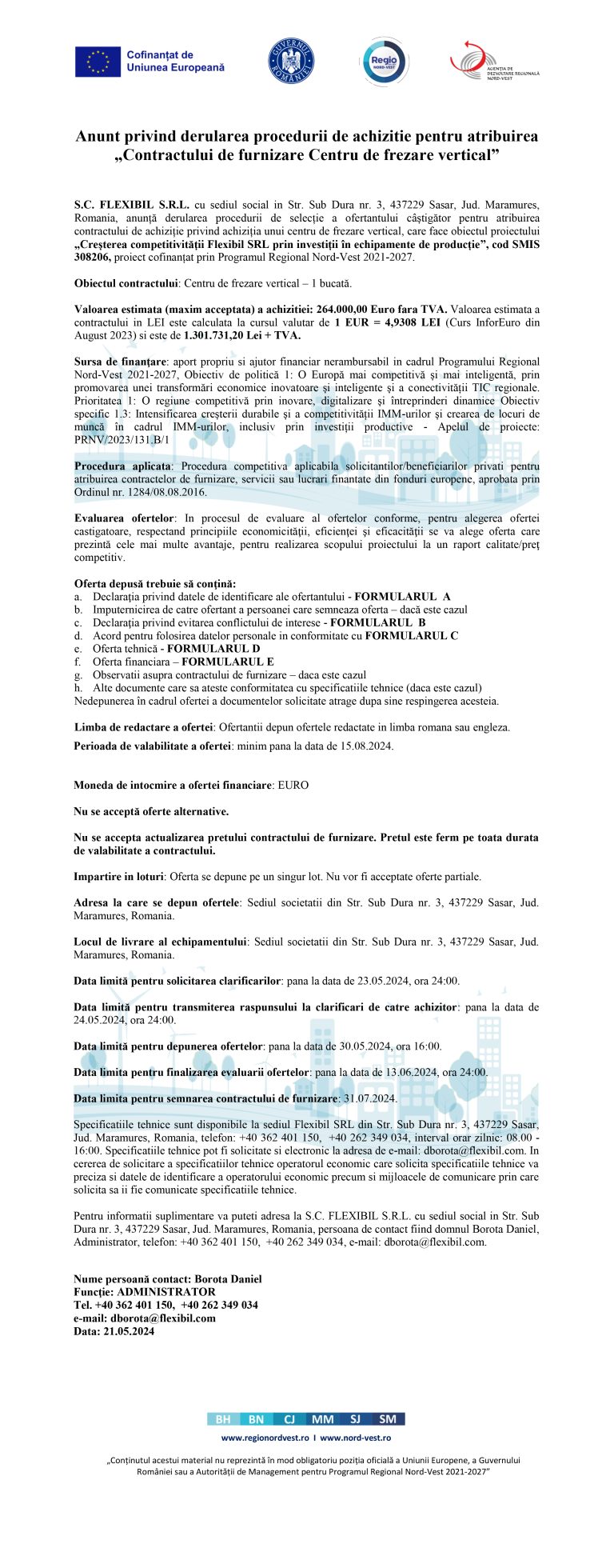 Comunicat de presă S.C. FLEXIBIL SRL (3)