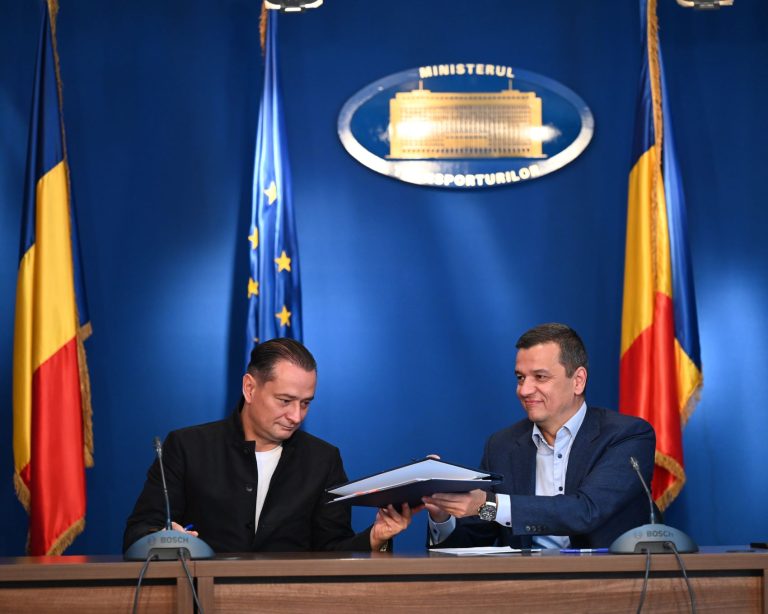 E oficial! Vin banii pentru prelungirea magistralei M4!  Primarul Sectorului 4, Daniel Băluță, a semnat astăzi contractul de finanțare  în valoare de 2,5 miliarde de euro