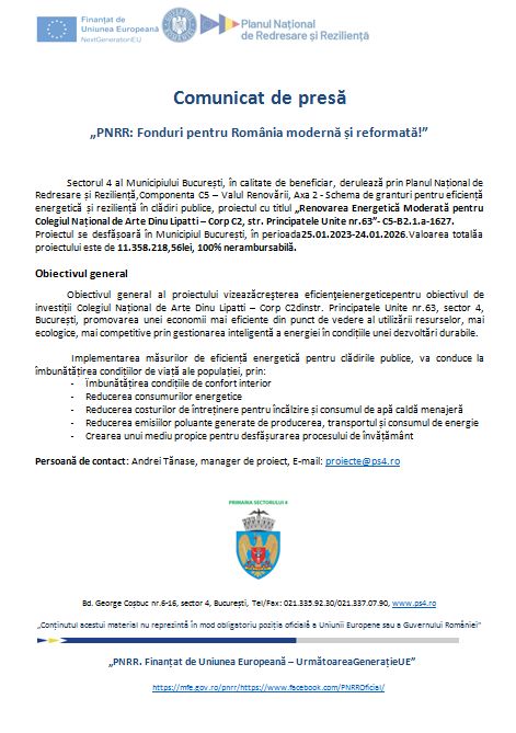 Comunicat de presă „PNRR: Fonduri pentru România modernă și reformată!” (9)