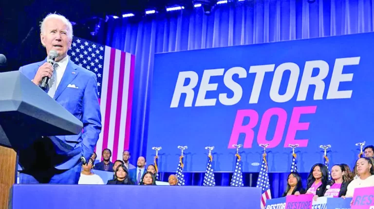 Avortul, repriza grea a meciului Trump-Biden